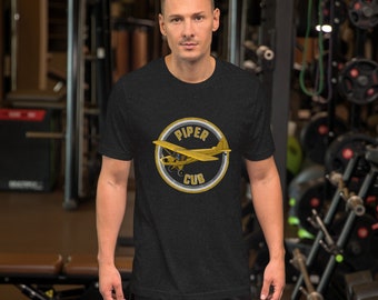 Piper Cub Airplane Short-Sleeve Unisex T-Shirt