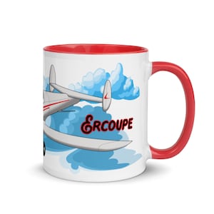 Ercoupe Airplane Mug with Color Inside