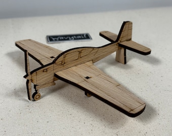 Meyers 200 Wooden Model Airplane