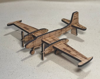 A-26 Invader Wooden Model Airplane