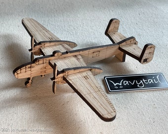 B-25 Mitchell Wooden Model Airplane