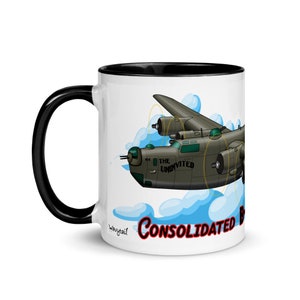 B-24 Liberator Mug with Color Inside