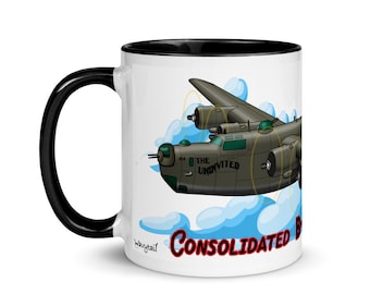 B-24 Liberator Mug with Color Inside