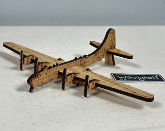 B-29 Superfortress Wooden Model Airplane