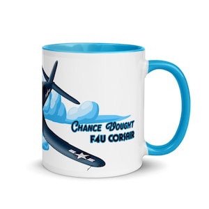 F4U Corsair Mug with Color Inside