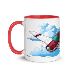Meyers 200 Airplane Mug with Color Inside