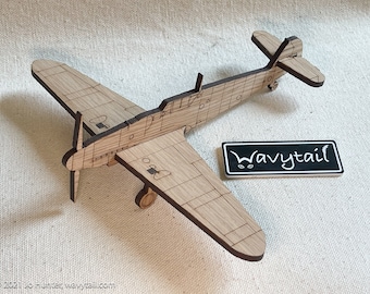 BF-109 Wooden Model Airplane