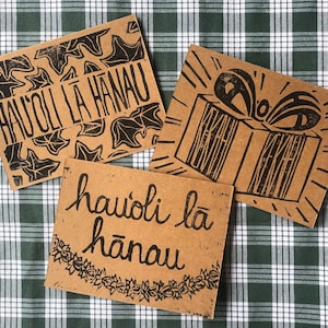 Hauʻoli Lā Hānau (Happy Birthday) - 3 pack