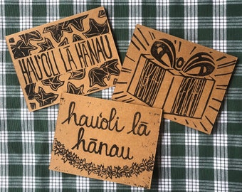 Hauʻoli Lā Hānau (Happy Birthday) - 3 pack