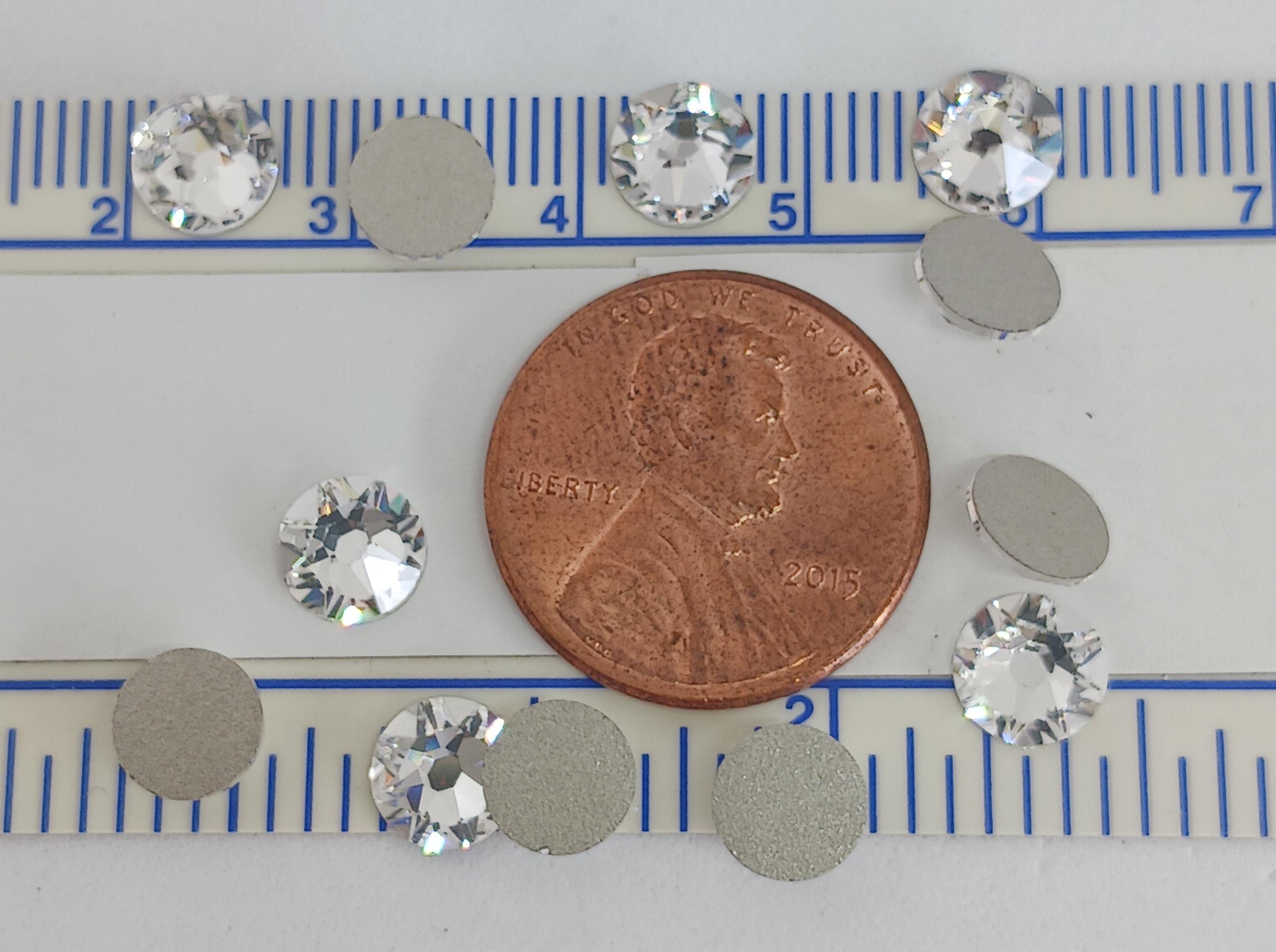 12 スワロフスキー アート 2088 ss30 Xirius Rose フラット クリスタル