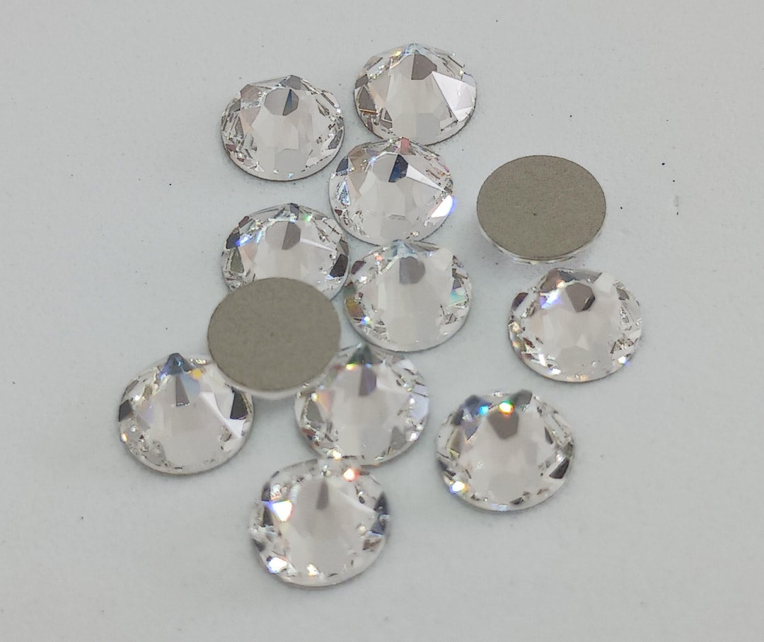 12 Swarovski Art 2088 Ss30 Xirius Rose Flat Crystal 6.5mm Foiled