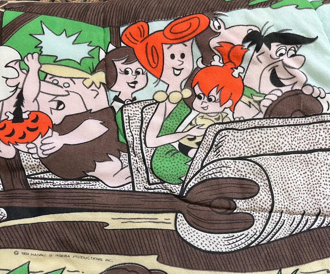 Vintage 70s the Flintstones Camping/picnic/travel Childrens/kids