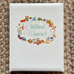 Vintage 70s Hallmark Childhood Memories Memory Keepsake Book New Unused