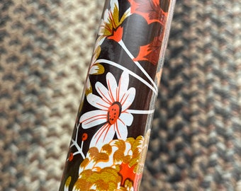 Vintage American Greetings All Occasion Floral/Flower Gift Wrap Roll New Sealed
