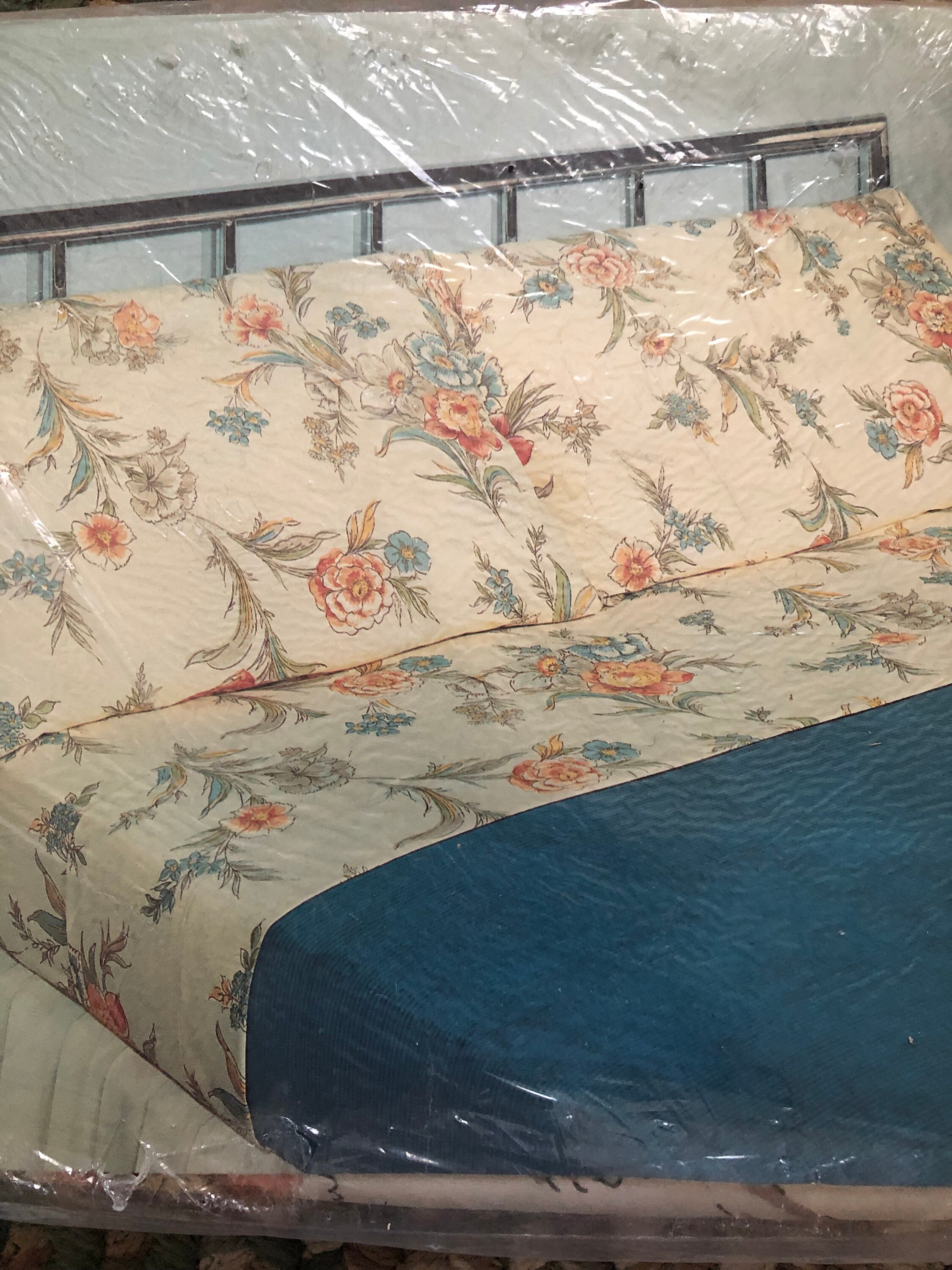 Vintage 70s JC Penney Percale Permanent Press Mystic Harbor Etsy