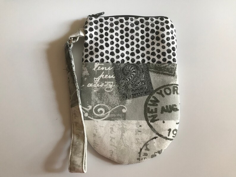 wallet Wristlet zipper bag makeup bag wristlet bag iPhone bag