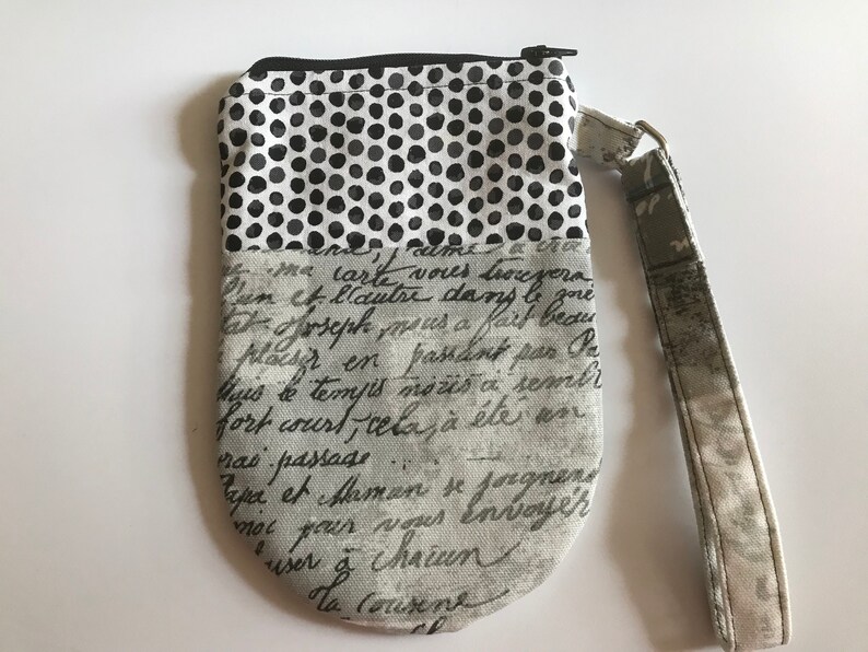 wallet Wristlet zipper bag makeup bag wristlet bag iPhone bag