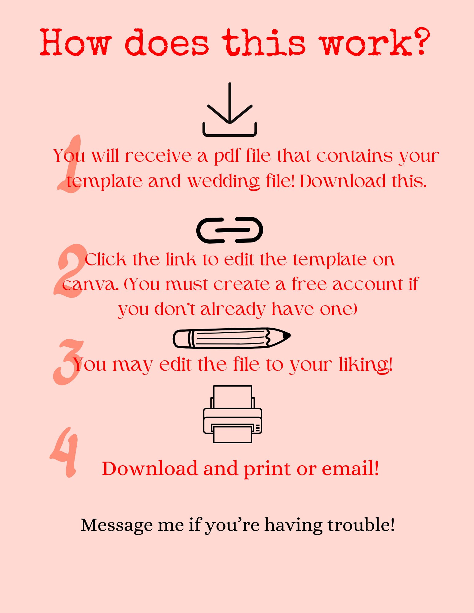 Teen Birthday Invitation Template Party Simple Customizable Tween ...