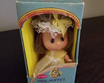 Vintage 1970s Miss Muffet Doll in Box