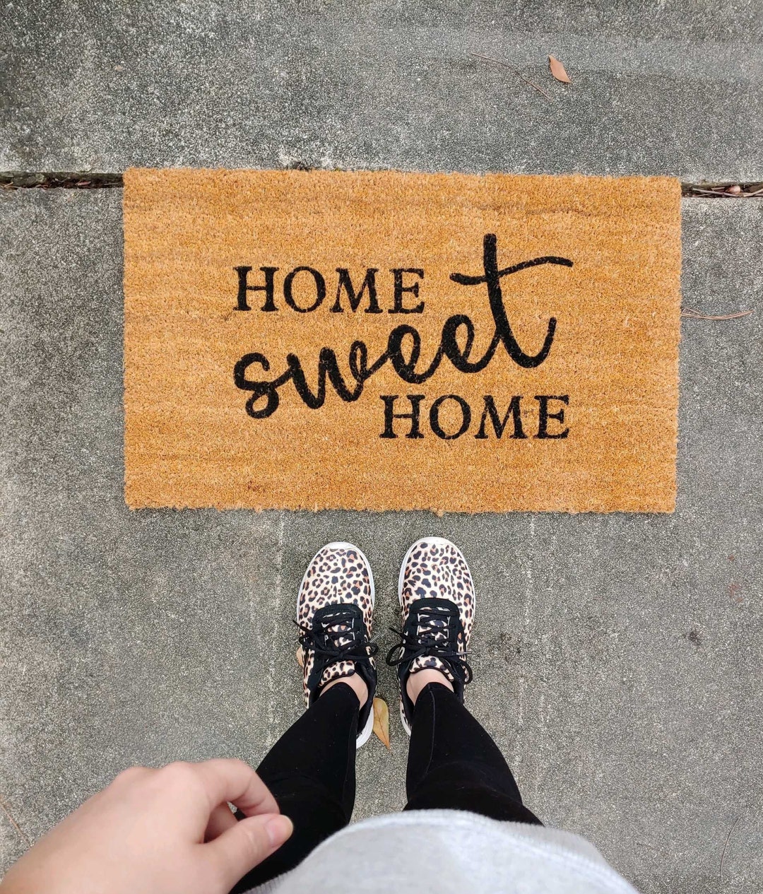 Home Sweet Home Doormat Doormat All Season Porch Mat Custom