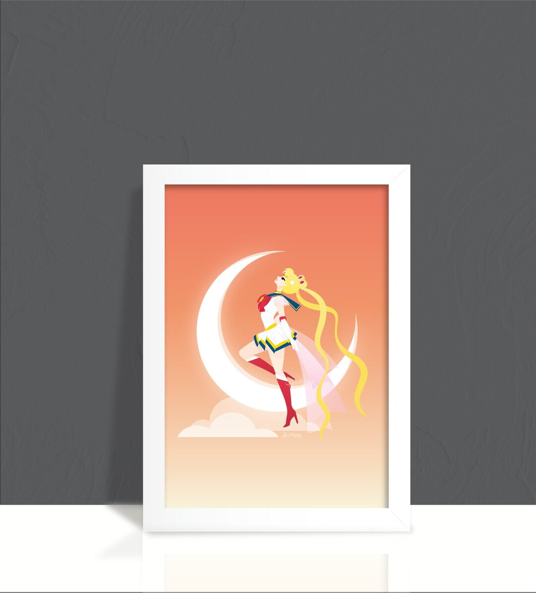 Sailor Moon Print - Etsy