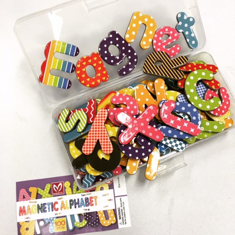 100pcs Letter Alphabet alphabet letters Box set Etsy