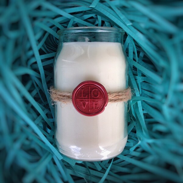 Handmade and Recycled Organic Soy Scented Candles 5 Oz.