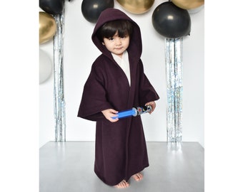 Robe de Jedi, robe de bébé jedi, costume de Jedi pour les enfants, cosplay de bébé Jedi, tenue de nouveau-né, tunique de Jedi, costume d'enfant en bas âge, costume d'Halloween