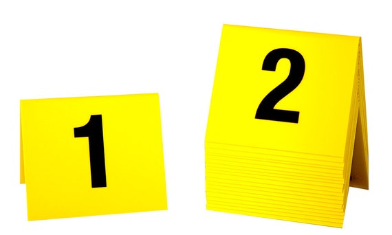 NUOBESTY Evidence Markers Detective Scene Markers Double Sided Evidence Markers