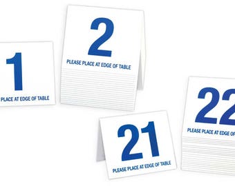 1 40 table numbers etsy