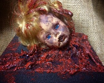Horror Goth Evil Doll Creepy Dark Art Toys Dolly Glamour Halloween