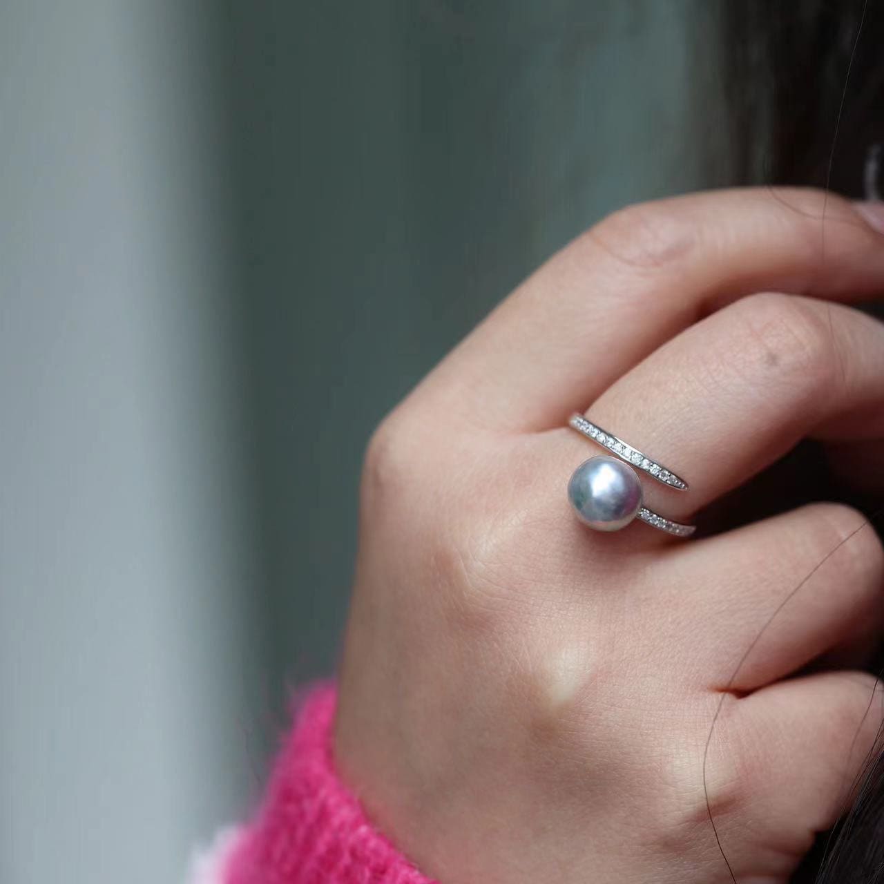 Akoya Pearl Ring - Etsy