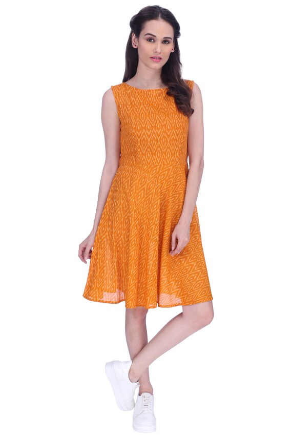 sunshine yellow dress