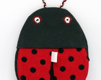 ladybug cat toy
