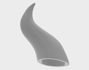 3D Printable CURVED Horn Files (NOT for commercial use)