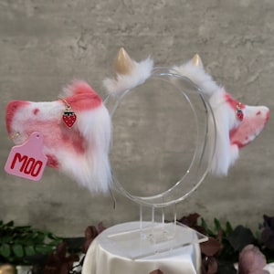 Pre-Order Strawberry Cow Ears