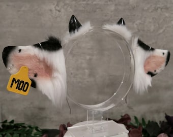 Pedido anticipado de orejas de vaca personalizables