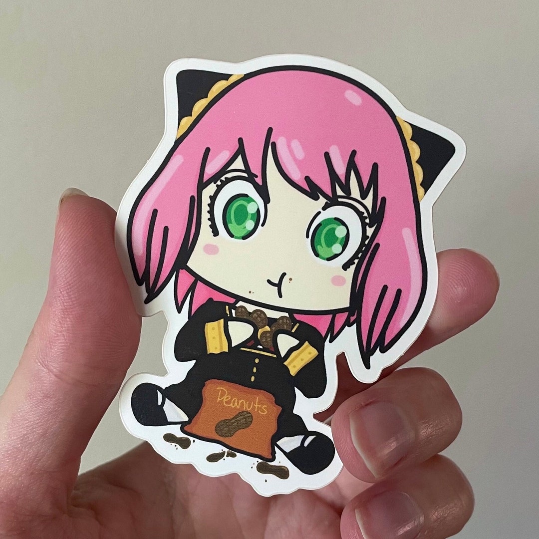 Anya Sticker | Spyxfamily | Peanuts | Vinyl Matte - Etsy