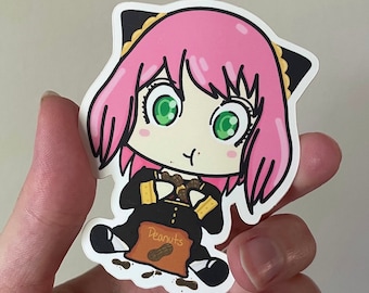 Anya Sticker | SpyxFamily | Peanuts | Vinyl Matte