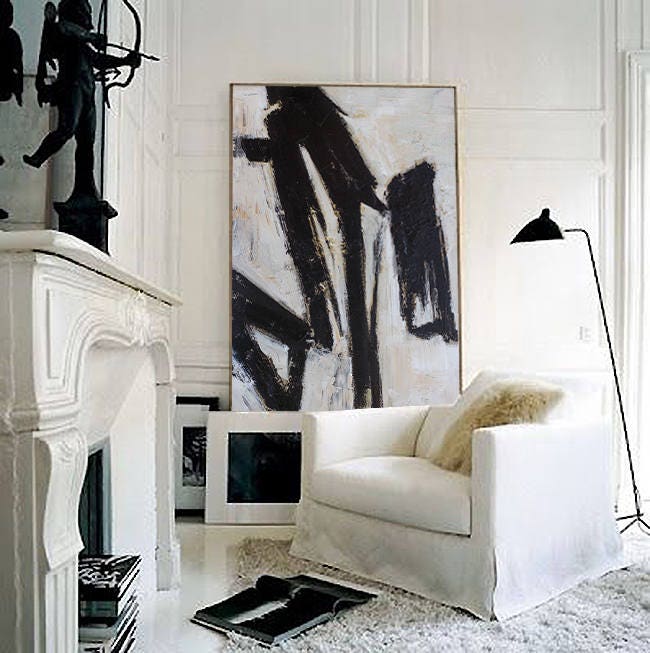 Extra Large wall art Abstract Painting Contemporary Art Etsy