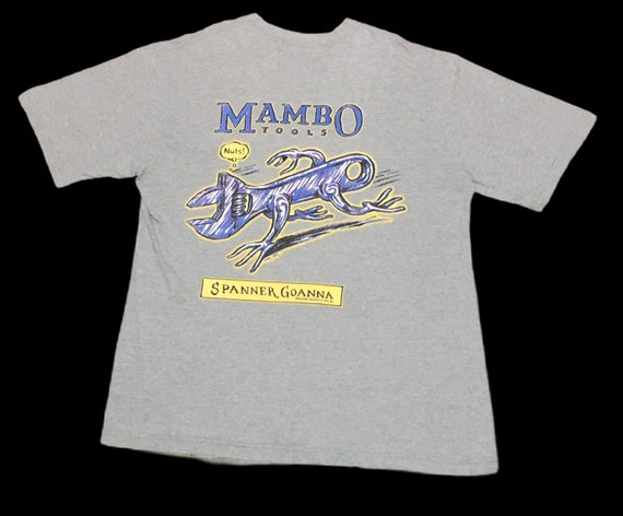 Rare Design Vintage Brand MAMBO Australian T-shirt
