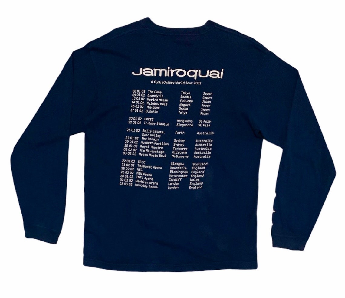 jamiroquai tour shirt