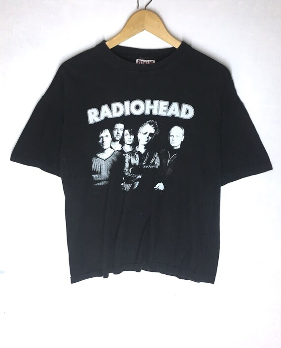 Rare Design Vintage Band Radiohead Big Image T-shi