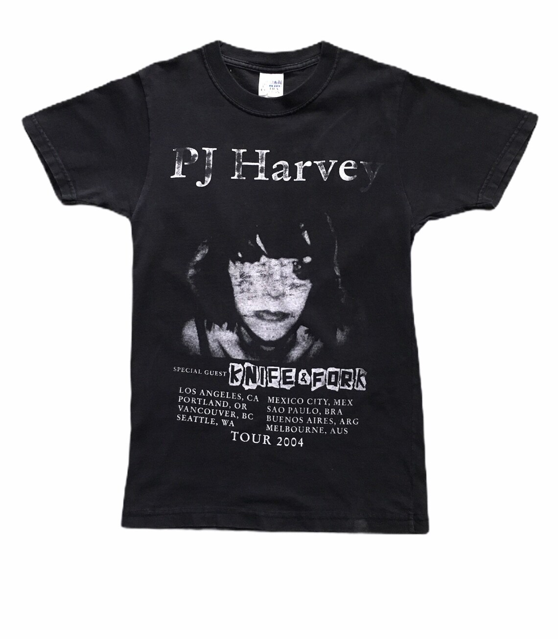 Rare Design Vintage Singer PJ Harvey Tshirt 2000s Etsy