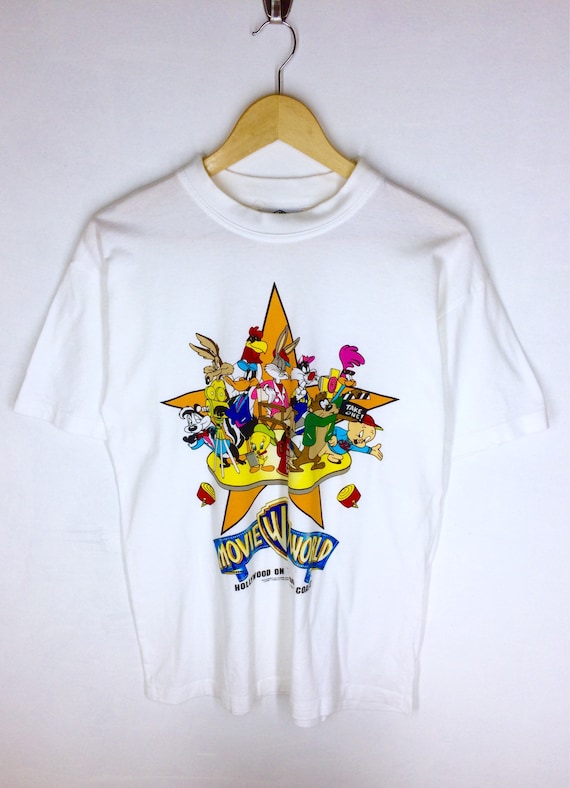 Rare Design Vintage Movie World Warner Bros 1993 Big Logo Etsy