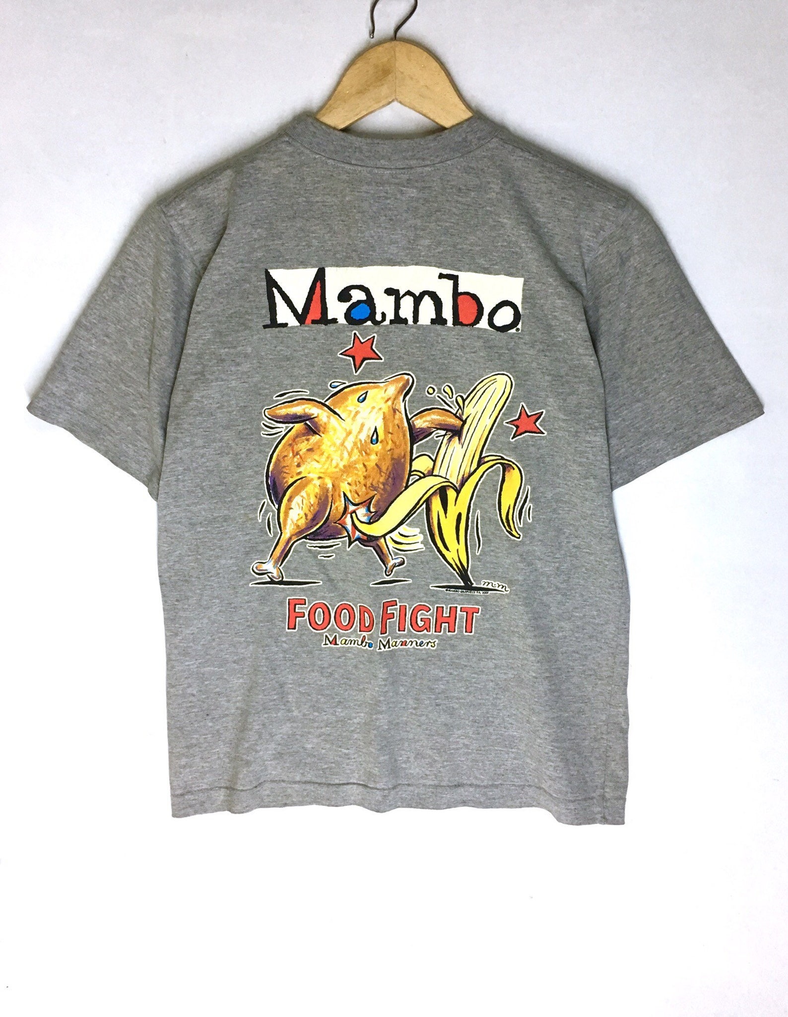 Diseño Raro Vintage Mambo Big Logo Camiseta 2000s Etsy
