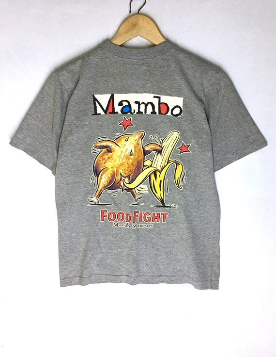 Rare Design Vintage Mambo Big Logo T-shirt 2000s