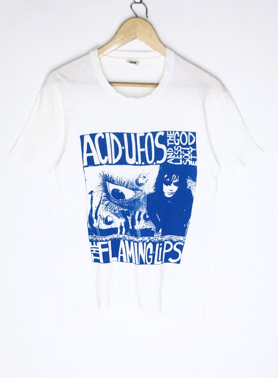 Rare Design Vintage Band Rock The Flaming Lips T-s