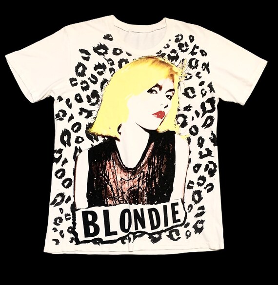 Rare Design Vintage Rock Band Blondie Debbie Harry
