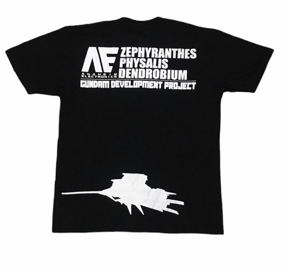 Rare Design Vintage Anime Gundam T-shirt 1990s